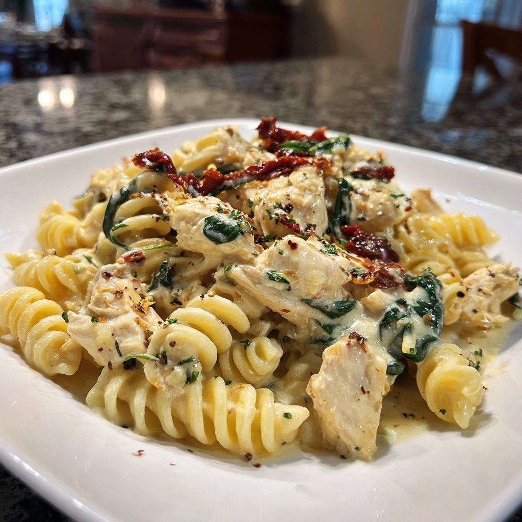 Creamy Tuscan Chicken Pasta
