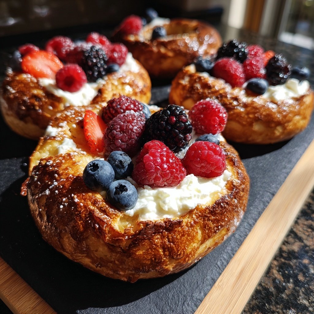 Toasted Yogurt Bagels