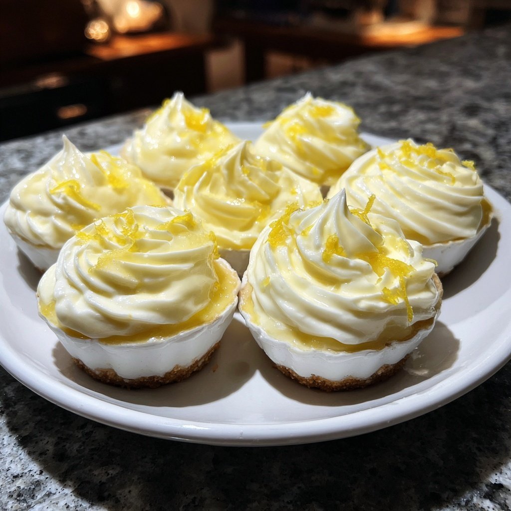 Limoncello Cream Dessert Cups