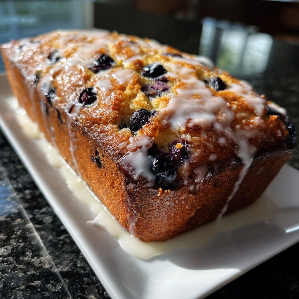 Blueberry Lemon Breakfast Loaf