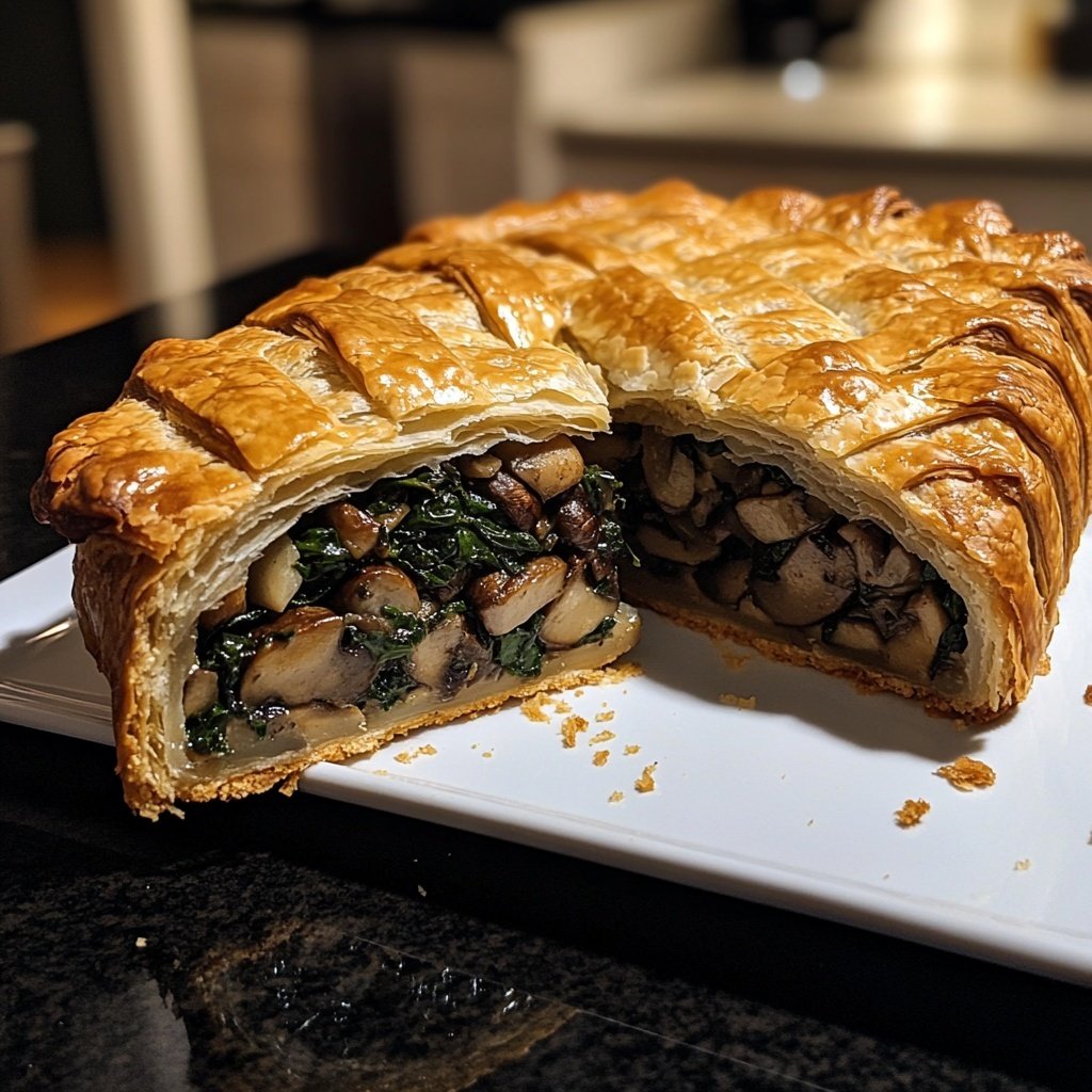 Valentine Dinner Mushroom Wellington