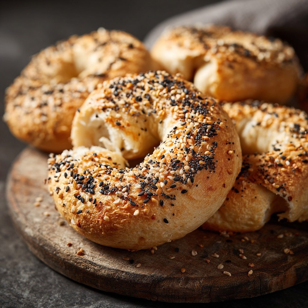 Soft Greek Yogurt Bagels No Yeast