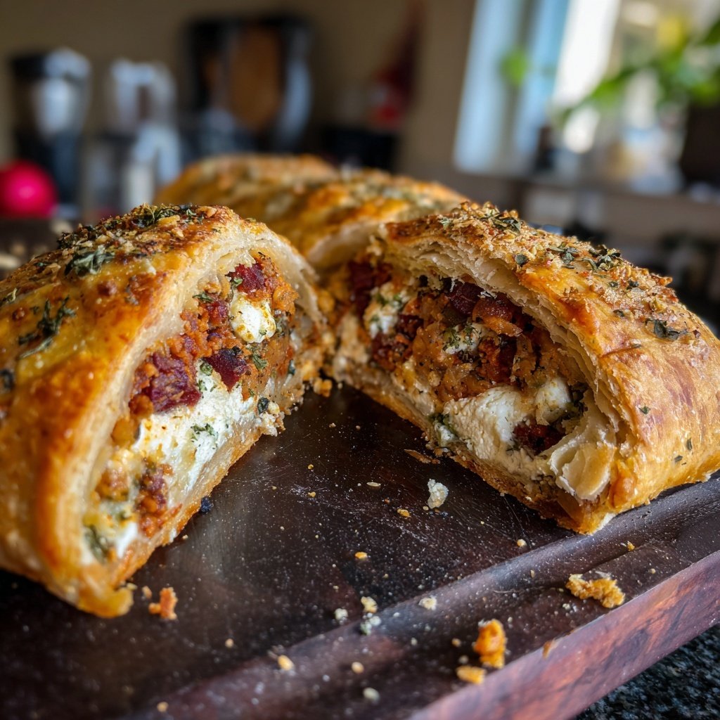 Beet Wellington with Goat Cheese